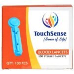 Touchsense blood lancets 100 Pcs (Pack of 2)