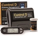 Control D Blood Glucometer with (10 Strips)