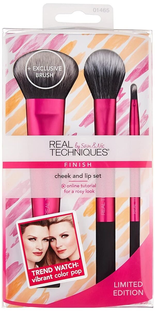 Real Techniques Cheek And Lip Brush Set