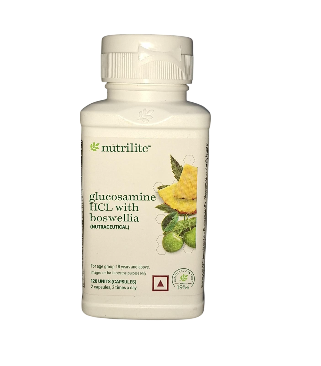 Amway Nutrilite Glucosamine HCL With Boswellia 120 Cap.