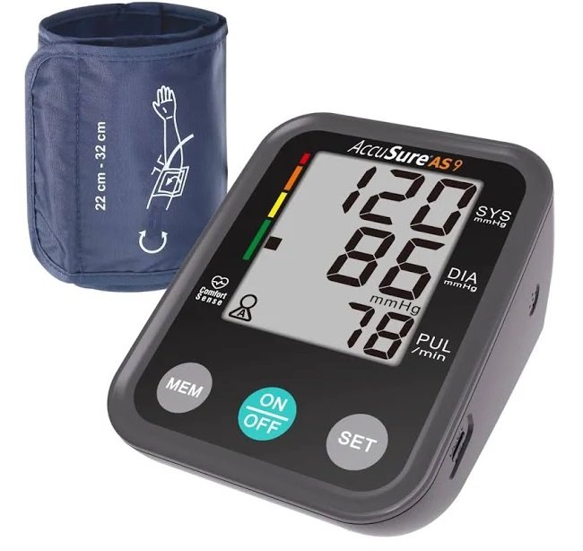 AccuSure (AS) Automatic Blood Pressure Monitor