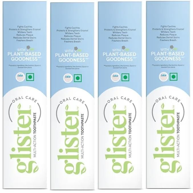 Amway Glister Multi Action Toothpaste (200 g) (Pack Of 4)