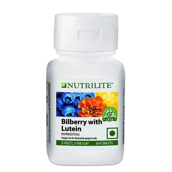 Amway Nutrilite Vision Health Bilberry With Lutein 60 Tab.