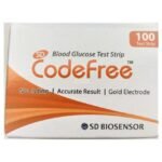 Sd Codefree Blood Glucose 100 Test Strips