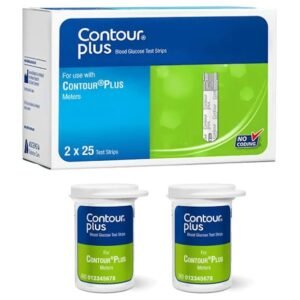 Contour Plus Blood Glucose 50 Testing Strips