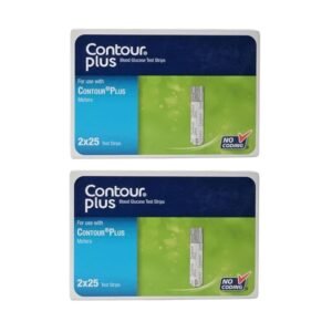 Contour Plus Blood Glucose Strips 50 (Pack of 2)