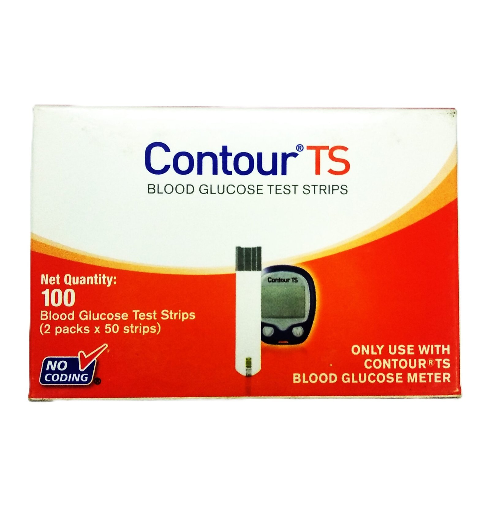 Contour Ts Blood Glucose 100 Test Strips