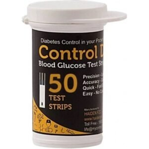 Control D Blood Glucose 50 Test Strips