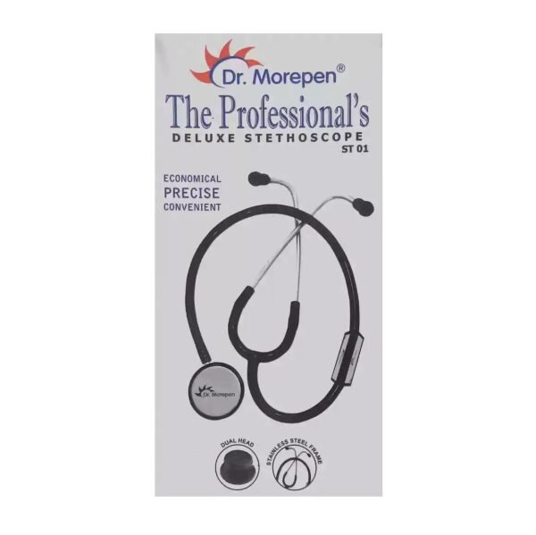 Dr. Morepen ST01 Deluxe Stethoscope