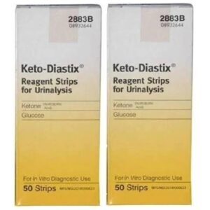 Keto-Diastix Reagent Urinalysis Test Strips 100