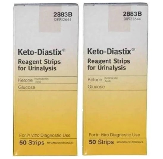 Keto-Diastix Reagent Urinalysis Test Strips 100