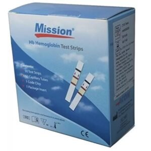 Mission Hemoglobin Strips 50 Strips (Pack Of 3)