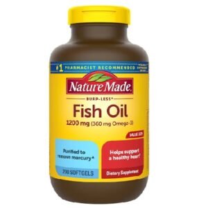 Nature Made Fish Oil 200 Softgel 1200mg