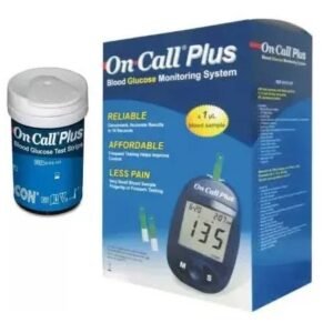 On Call Plus Blood Glucose Monitor With 50 Strips