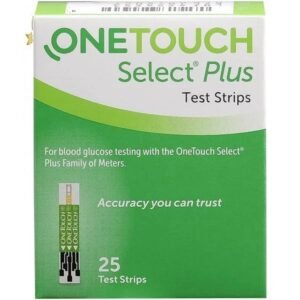 OneTouch Select Plus Glucose Test Strips 25pcs