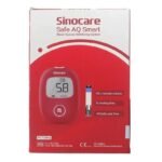 Sinocare Safe AQ Smart Blood Glucose Monitor With 10 Test Strip