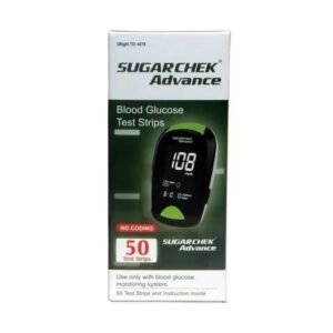 Sugarchek Advance Blood Glucose 50 Test Strip