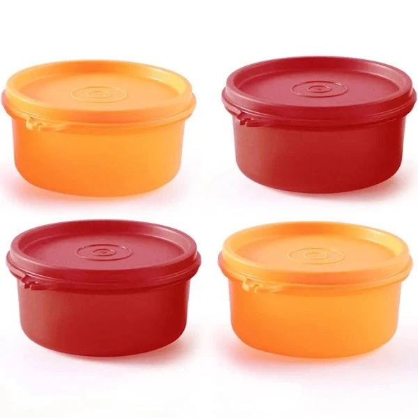 Tupperware Bowls/Cups (Tropical Twins Round) 250 Ml Set Of 2