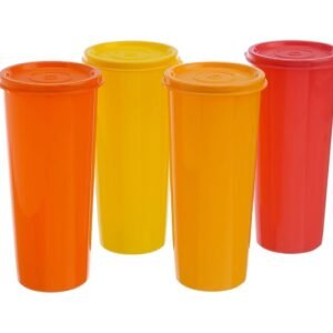 Tupperware Jumbo Tumblers Set, 470ml, Set Of 4(212),Assorted