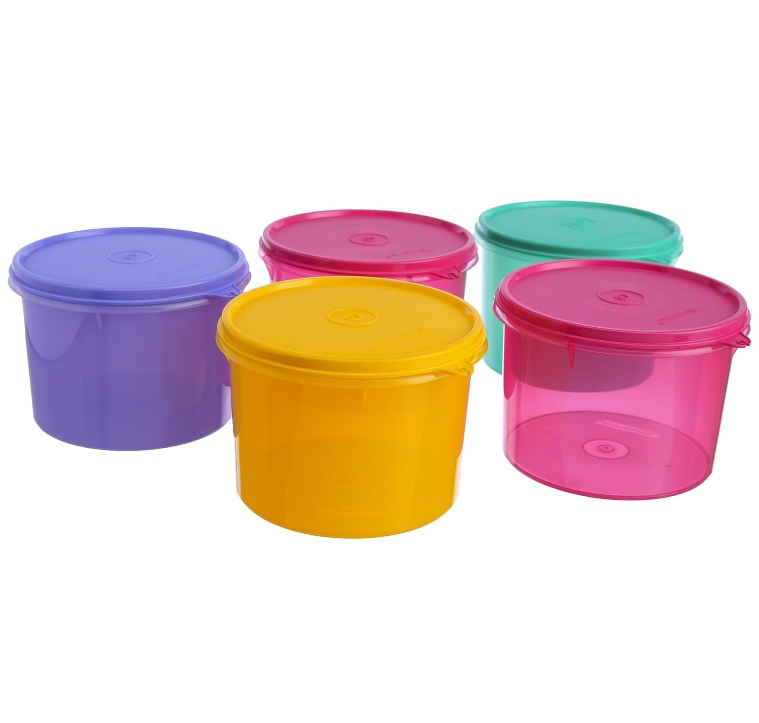 Tupperware Medium Store All Canister 1.3 Litres set of 5