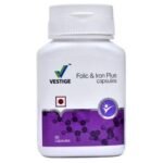 Vestige Folic & Iron Plus – 60 Capsules