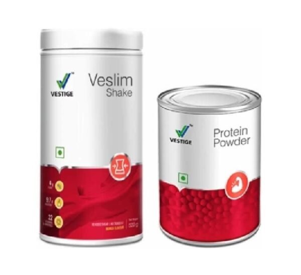 Vestige Veslim Mango Shake 500gm And Protein Powder 200gm