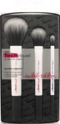 Real Techniques Duo Fiber Collection Limited Edition Set (Pack Of 3)