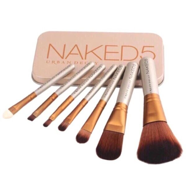 Naked 5 Makeup Brush Set Of 7 Pcs - Image 2