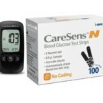 CareSens N Eco Blood Glucometer With 100 Test Strips