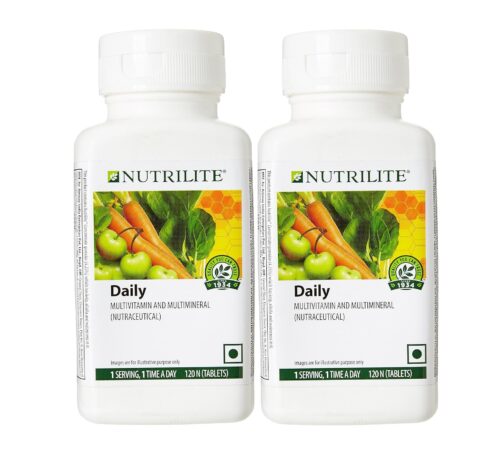 Amway Nutrilite Daily - 120 Tablets (Pack Of 2)