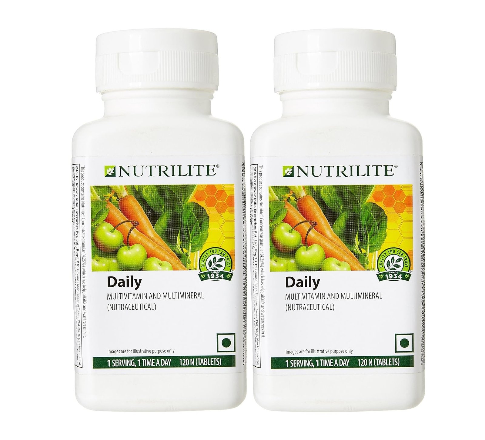 Amway Nutrilite Daily – 120 Tablets (Pack Of 2)