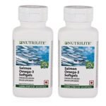 Amway Nutrilite Salmon Omega-3 60 Softgel (Pack of 2)