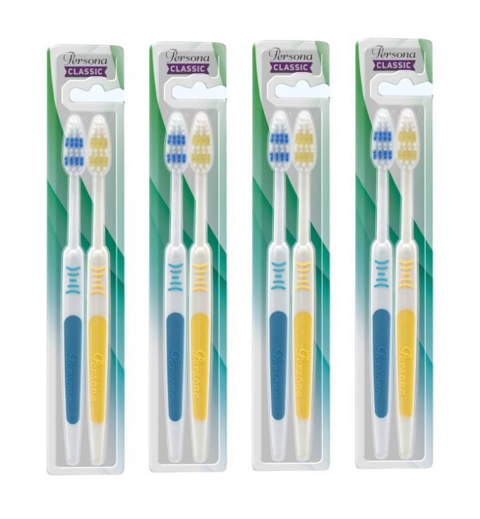 Amway Persona Classic Toothbrush (Pack of 4)