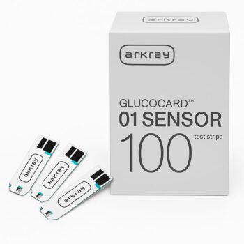 Arkray Glucocard 01 Sensor Blood Glucose Test Strips 100