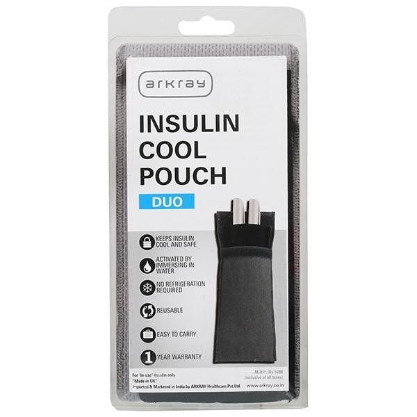 Arkray Insulin Cool Pouch Duo – Black