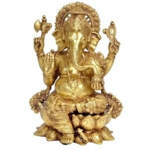 Mangal Kari Ganesh-Brass Statue