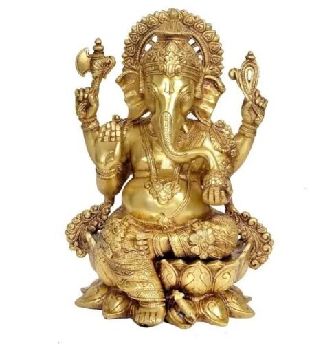 Mangal Kari Ganesh-Brass Statue