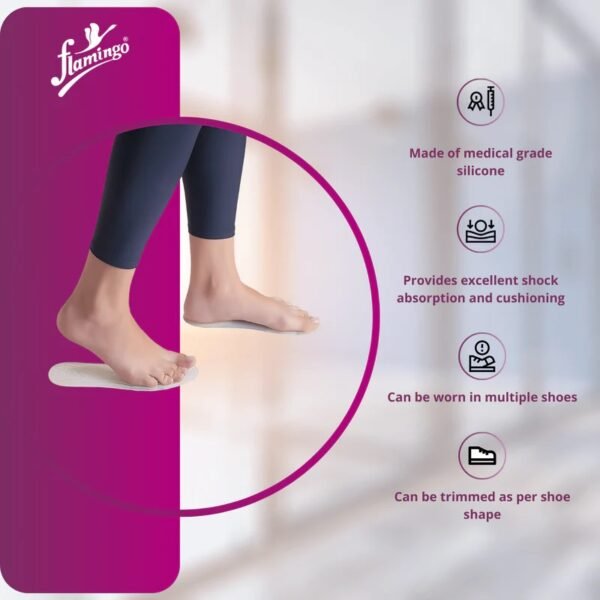 Flamingo Premium Silicone Comfort Insole OC-2359 - Image 3