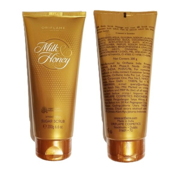 Oriflame Milk And Honey Gold Smoothing Suger Scrub 200g