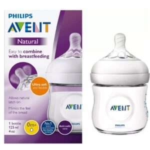 Philips Avent 125ml Natural Feeding Bottle 1