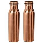 Relikart Pure Copper Joint Free Bottle 950 ml (Set Of 2)