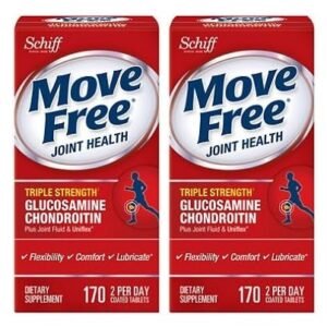 Schiff Move Free Advanced Triple Strength 170 Pills (2 Packs)