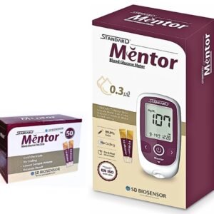 Standard Mentor Digital Blood Glucose Meter With 50 Strip