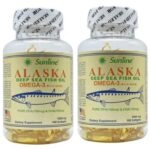 Sunline Alaska Deep Sea Fish Oil Omega-3 1000mg 100 Softgels (Pack Of 2)