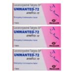 Unwanted 72 Emergency Contraceptive Single Tablet (Pack Of 3) (Discreet Packaging)