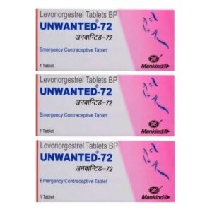 Unwanted 72 Emergency Contraceptive Single Tablet (Pack Of 3)