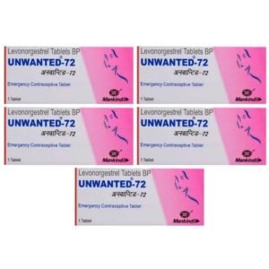 Unwanted 72 Emergency Contraceptive Single Tablet (Pack Of 5)