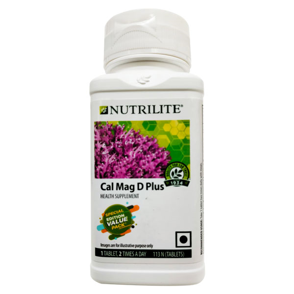 Amway Nutrilite Cal Mag D Plus 113 Tablets New Packaging Relikart