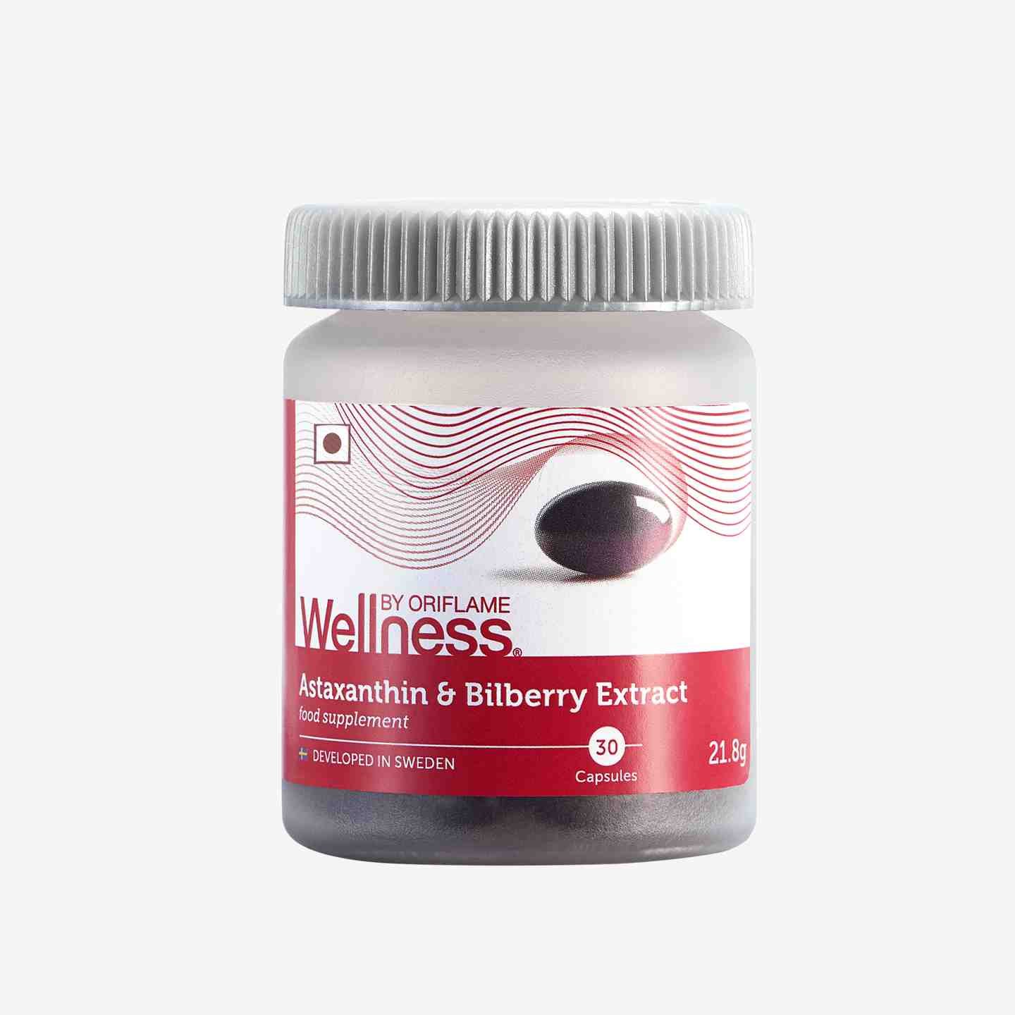 Oriflame Wellness Astaxanthin & Bilberry Extract 30 Softgel