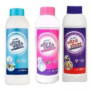 Vestige Hyvest Ultra Wash Liquid Detergent 500ml With Hyvest Ultraswab Floor Cleaner With Hyvest Ultra Shine